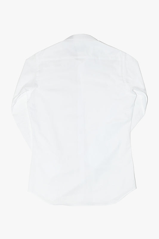 Camisa vestir blanca cuello inglés Made to Order