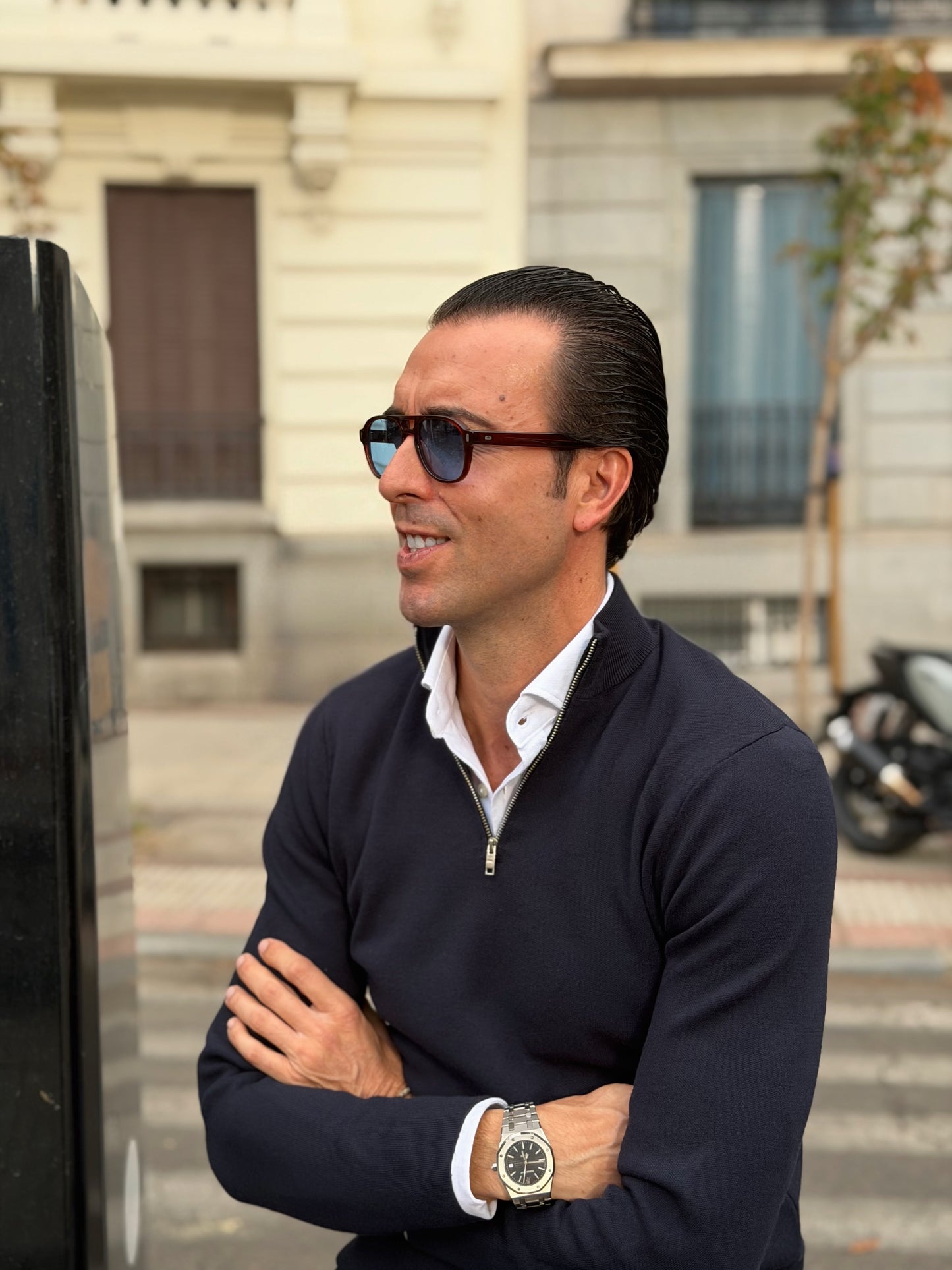 Gafas de sol Archy Welfare x Hippie Crew aviador marrón