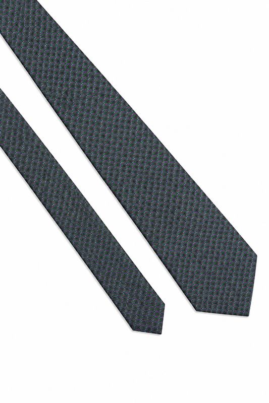 Corbata eslabones verde