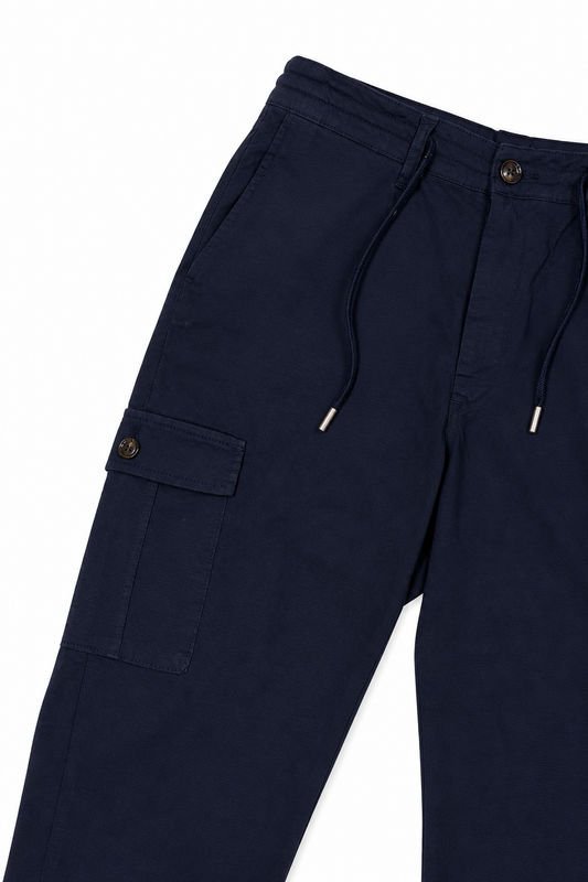 Pantalón cargo ligero azul marino