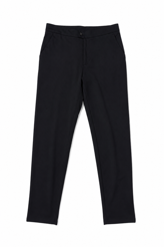 Pantalón punto ligero azul marino