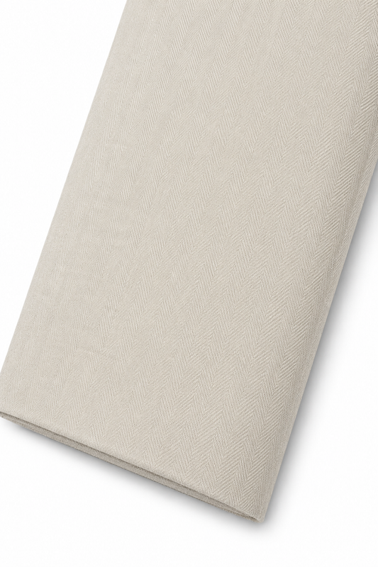 Americana lino espiga beige