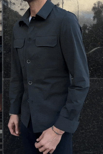 Sobrecamisa técnica gris