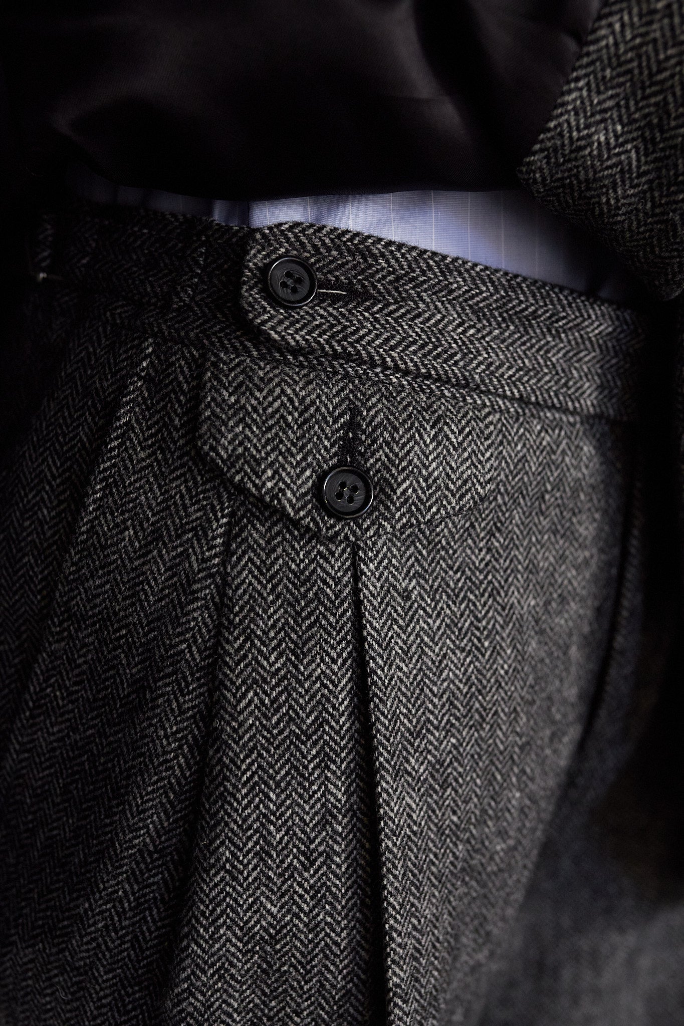 Pantalón Traje espiga gris