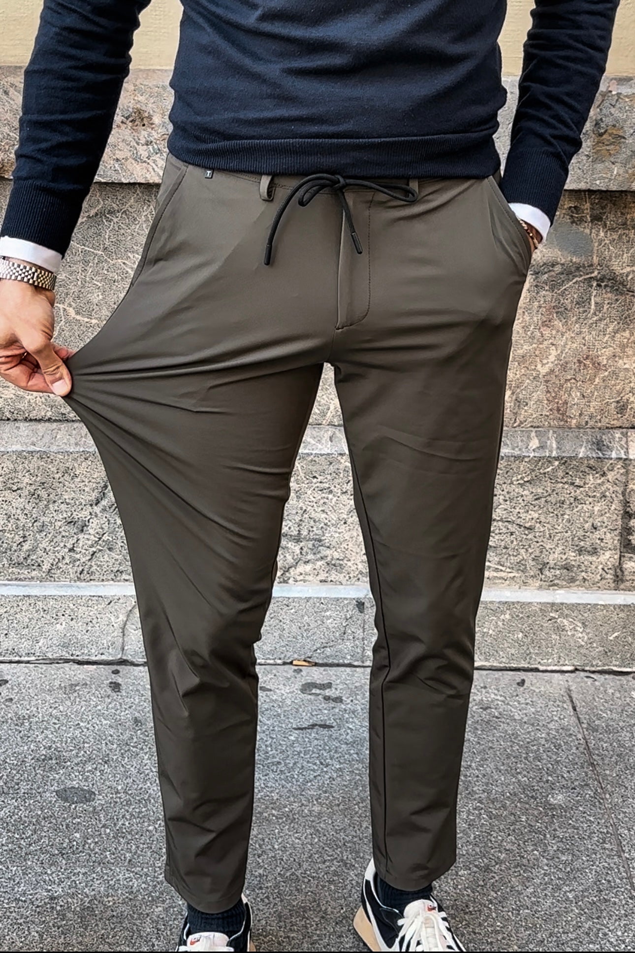 Pantalón técnico verde