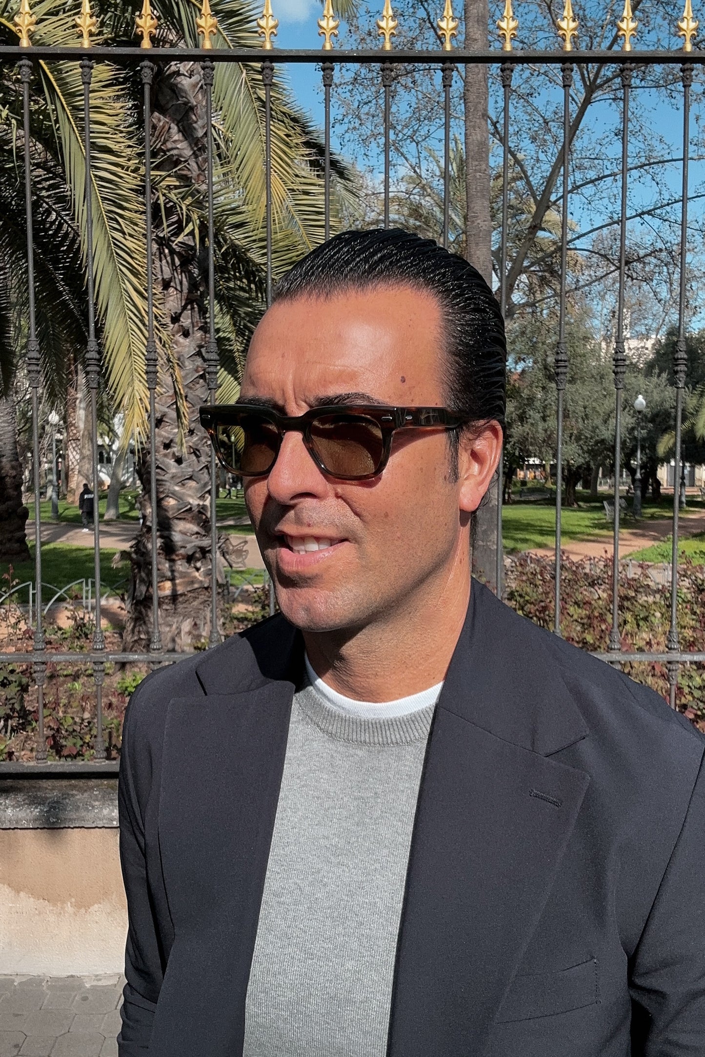 Gafas de sol Archy Welfare x Hippie Crew Spider marrón