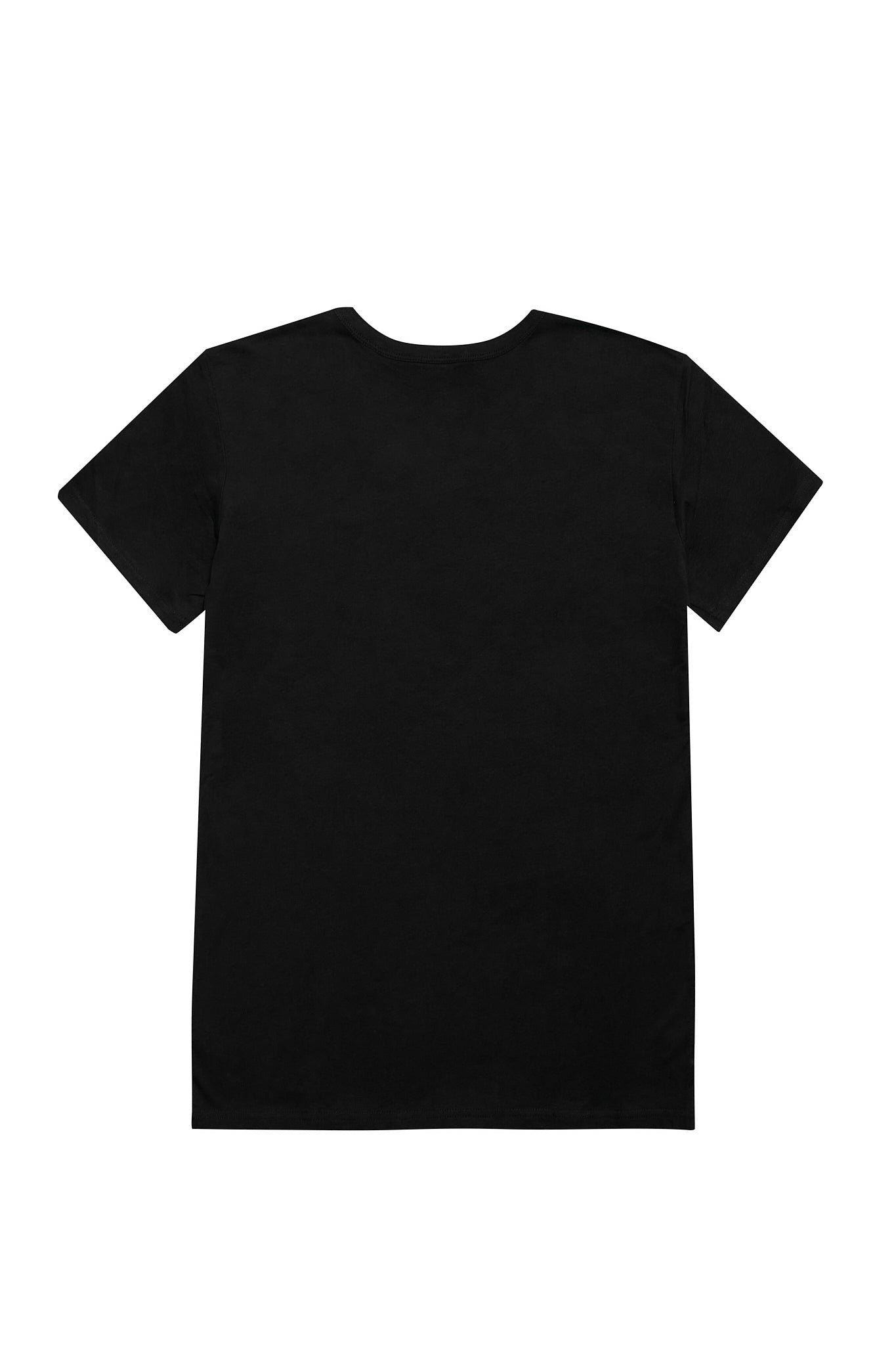 Camiseta cuello redondo negra