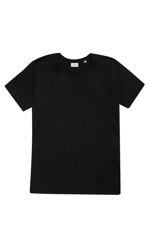 Camiseta cuello redondo negra