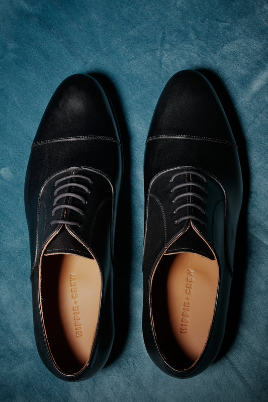 Zapatos Oxford negro Hippie Crew