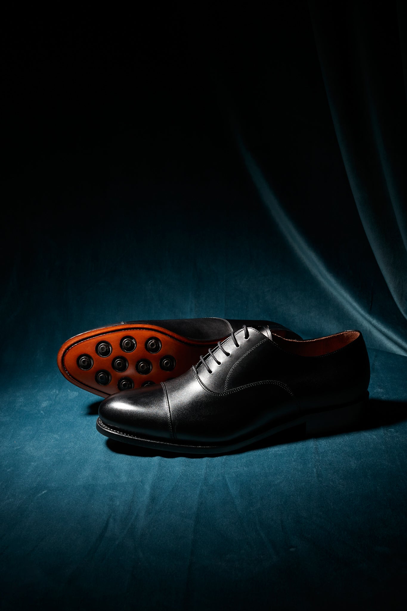 Zapatos Oxford negro Hippie Crew