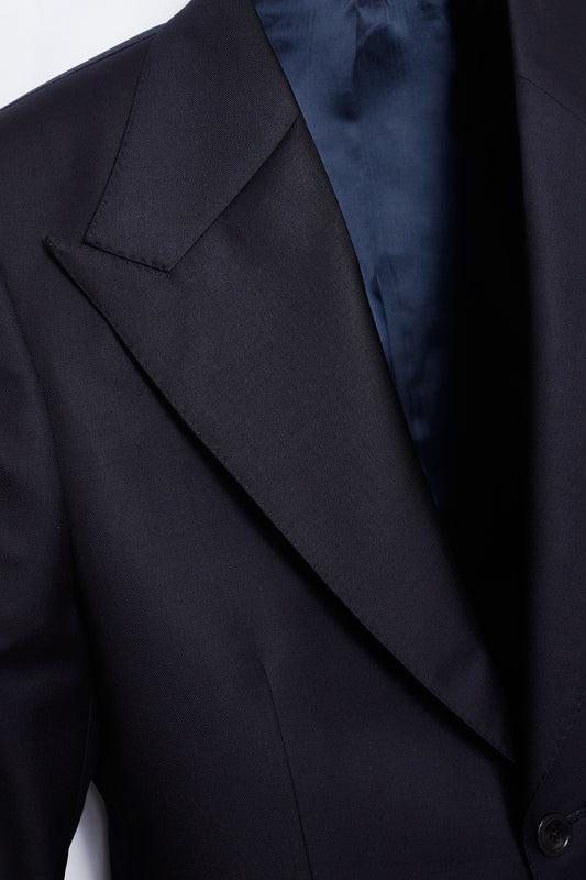 Americana traje azul marino solapa punta Ready to Wear
