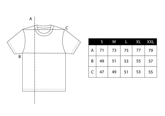 Camiseta cuello pico blanca