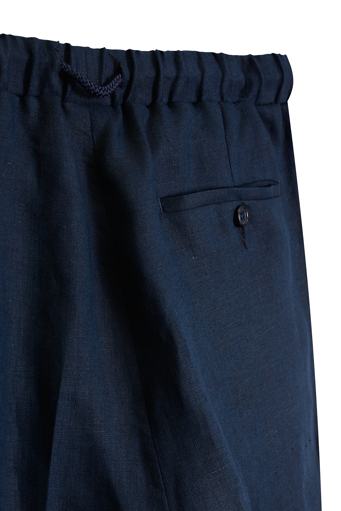Pantalón fluido lino summer azul marino -PRE ORDER-