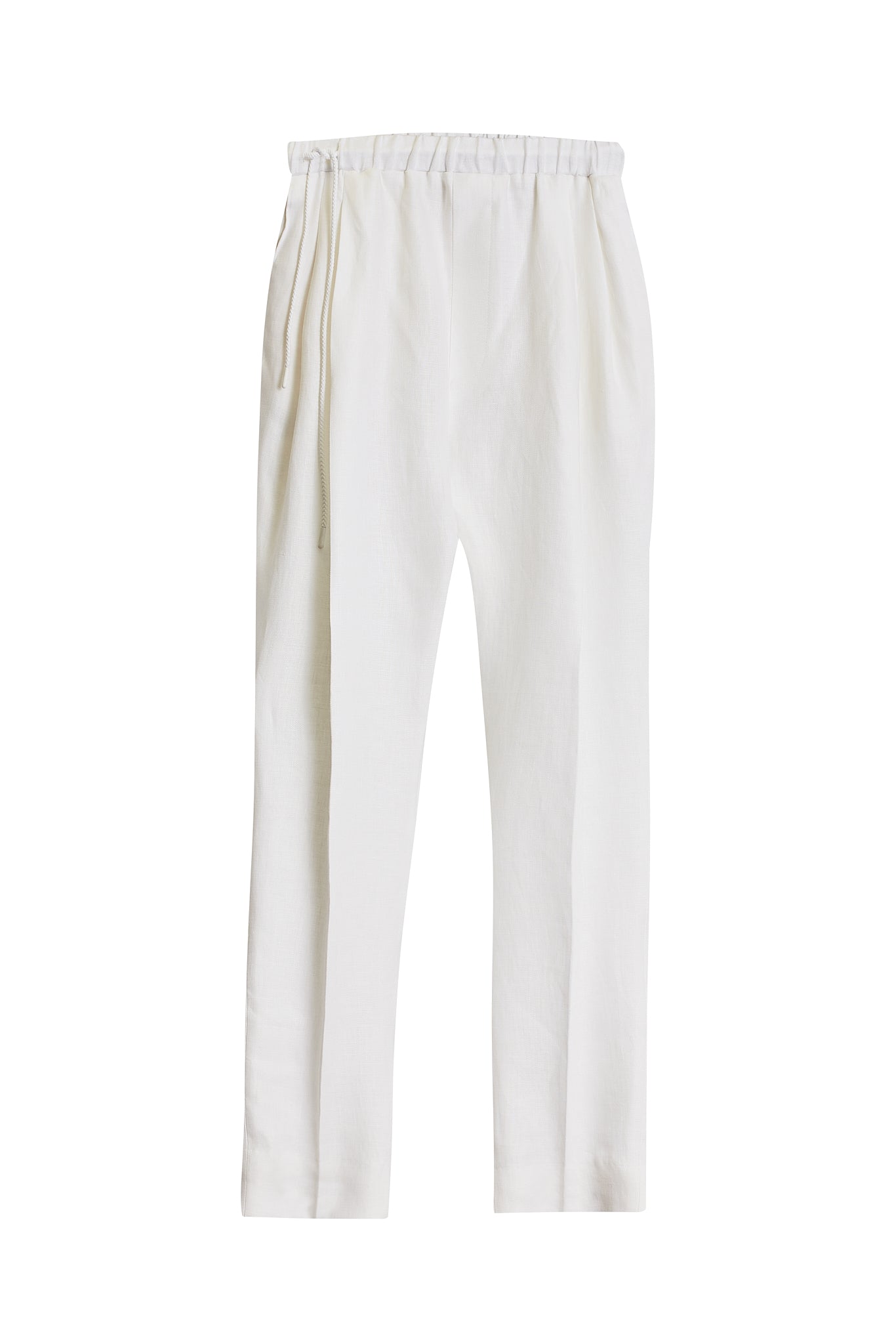 Pantalón fluido lino summer blanco -PRE ORDER-