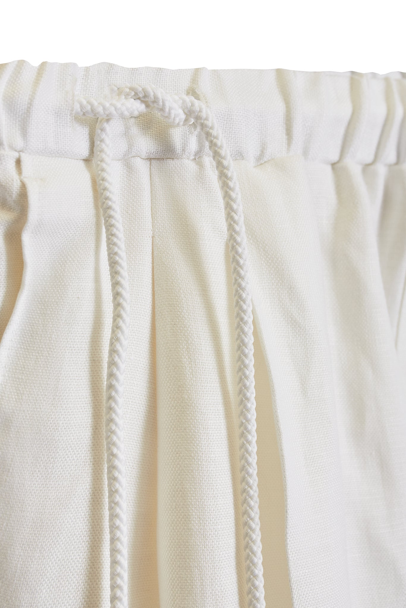 Pantalón fluido lino summer blanco -PRE ORDER-