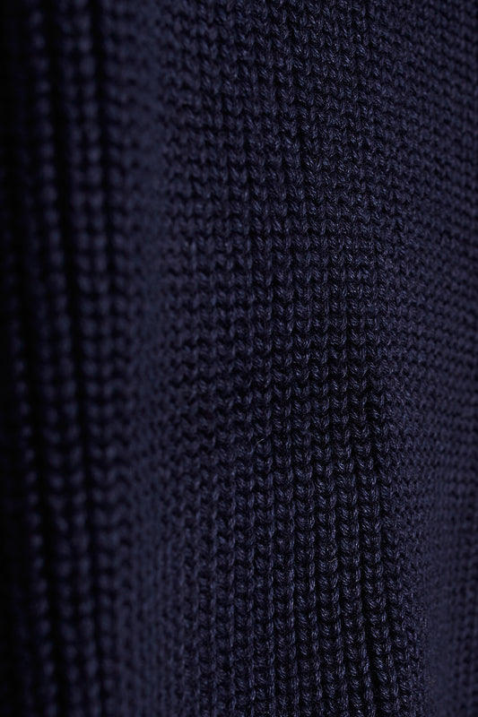 Cárdigan cremallera azul marino PRE ORDER