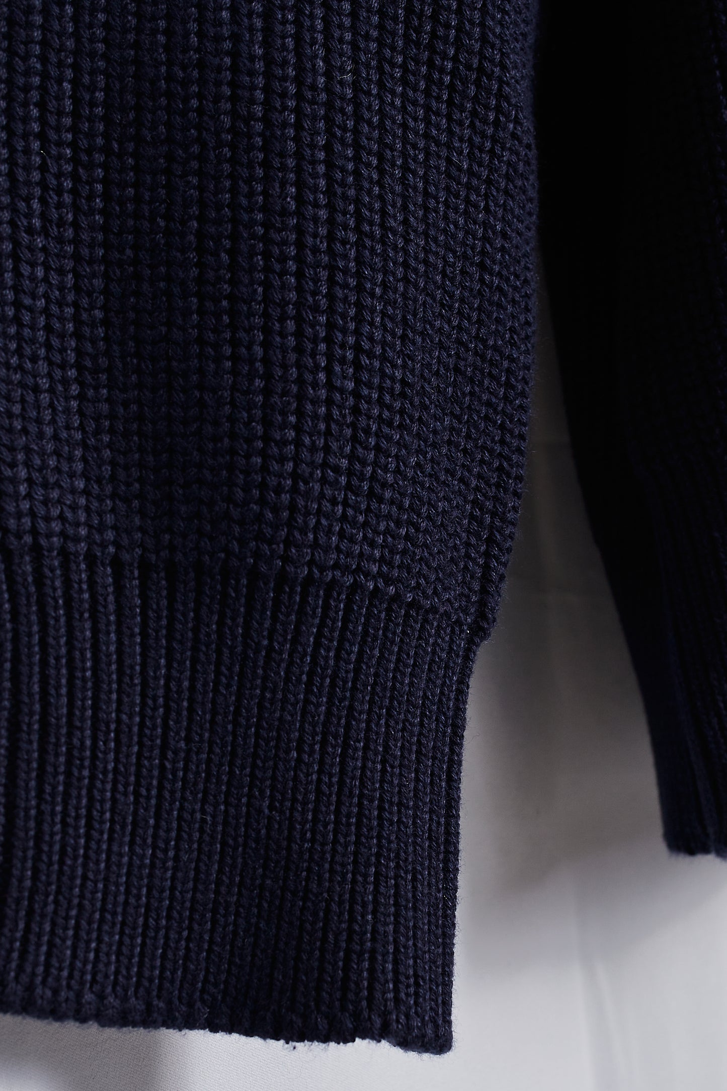 Cárdigan cremallera azul marino PRE ORDER