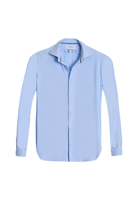 Camisa técnica azul claro