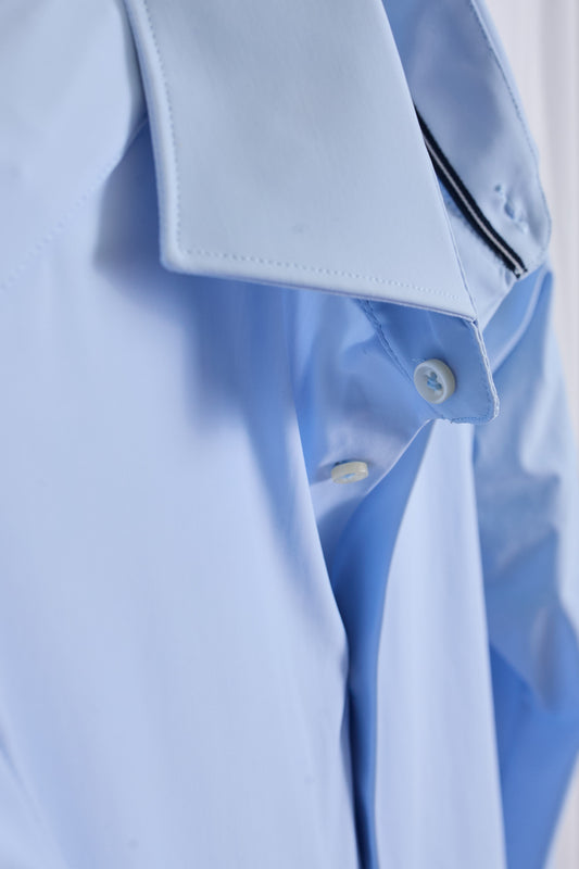 Camisa técnica azul claro