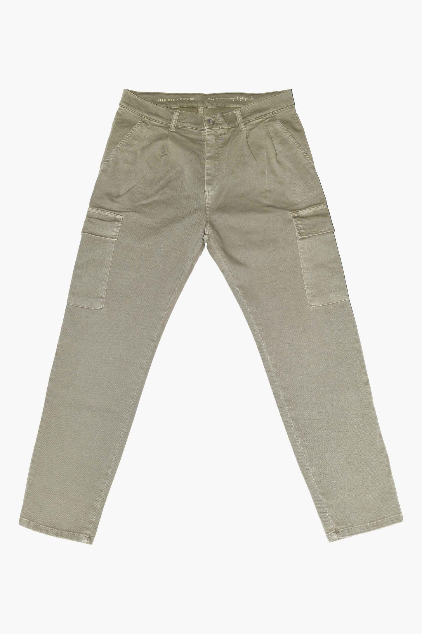 Pantalón bolsillos verde Hippie Crew