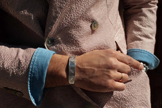 Pulsera Plata Brazalete Tuareg Hippie Crew