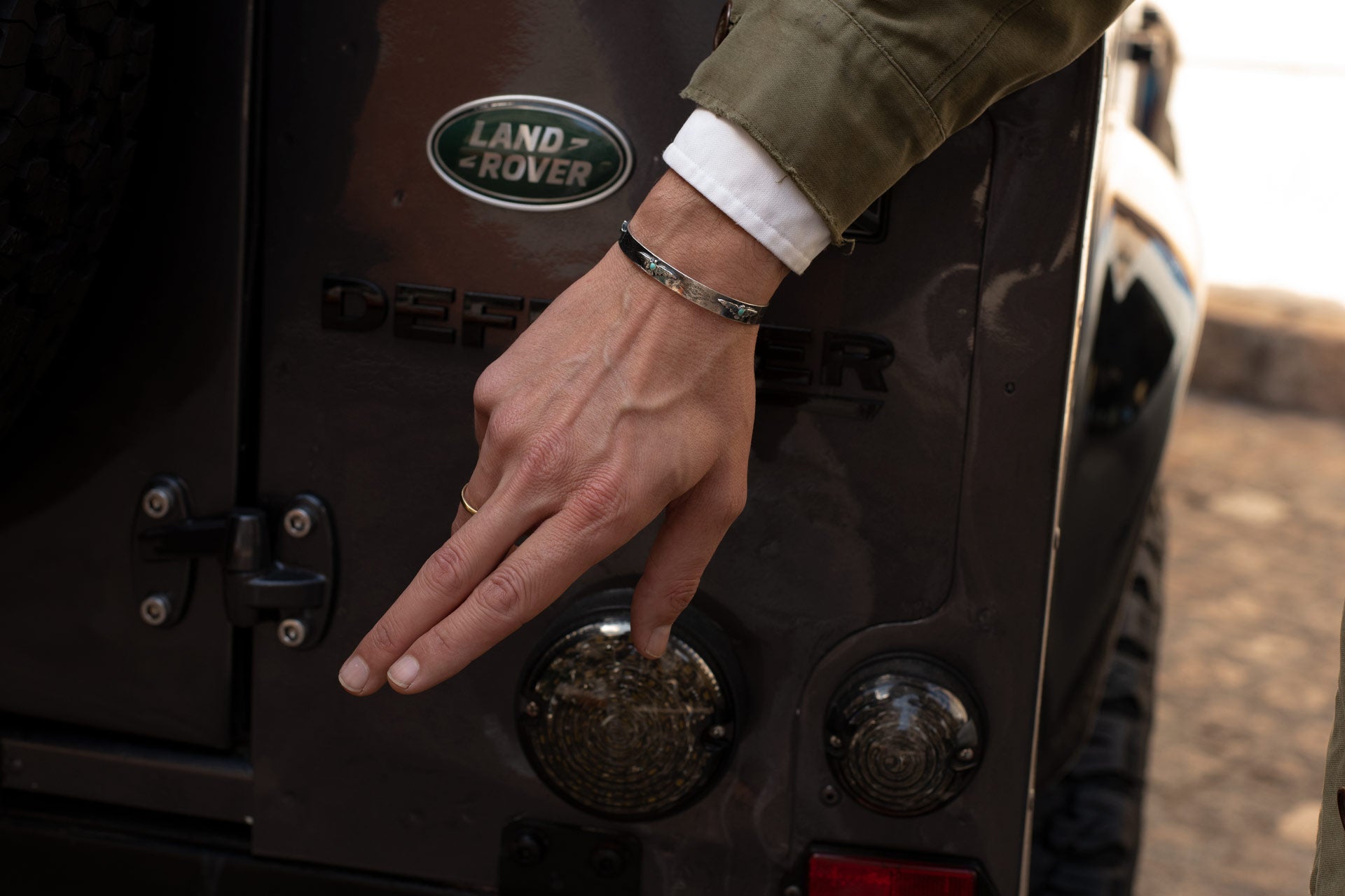 Pulsera brazalete plata navajo Hippie Crew