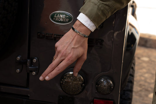 Pulsera brazalete plata navajo Hippie Crew