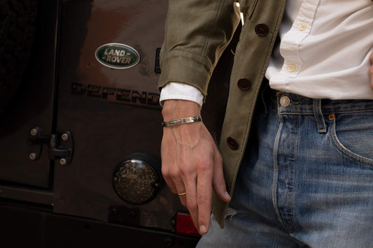 Pulsera brazalete plata navajo Hippie Crew