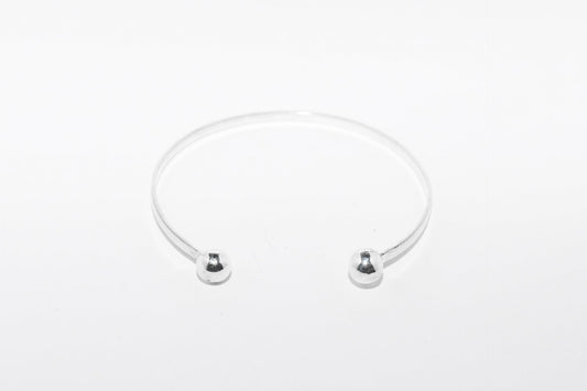 Pulsera plata bolas Hippie Crew