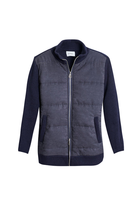 Chaqueta híbrida azul marino