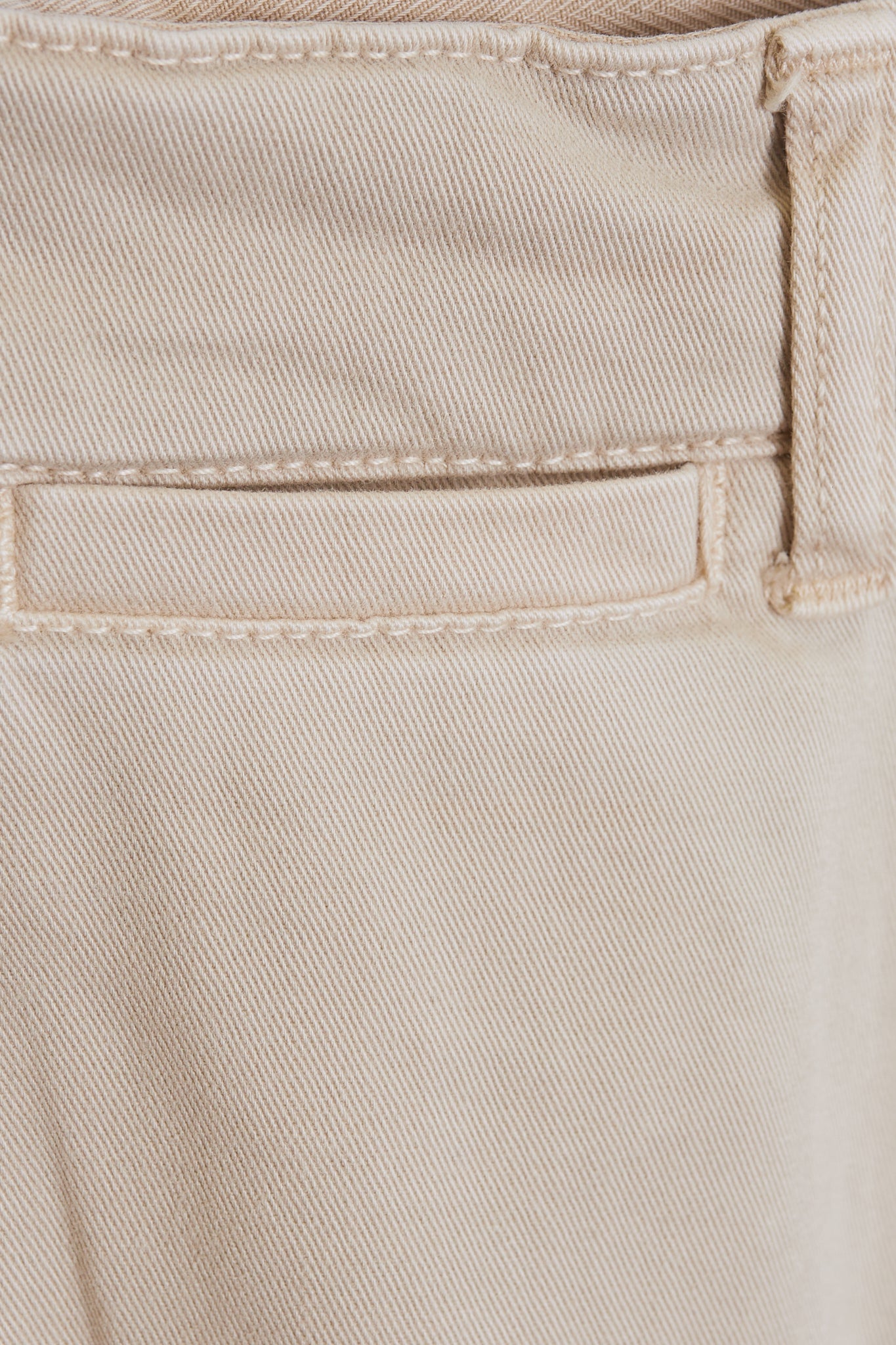 Pantalón cargo algodón beige