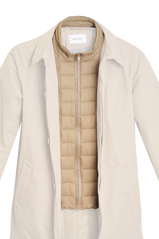 Abrigo Trench camel