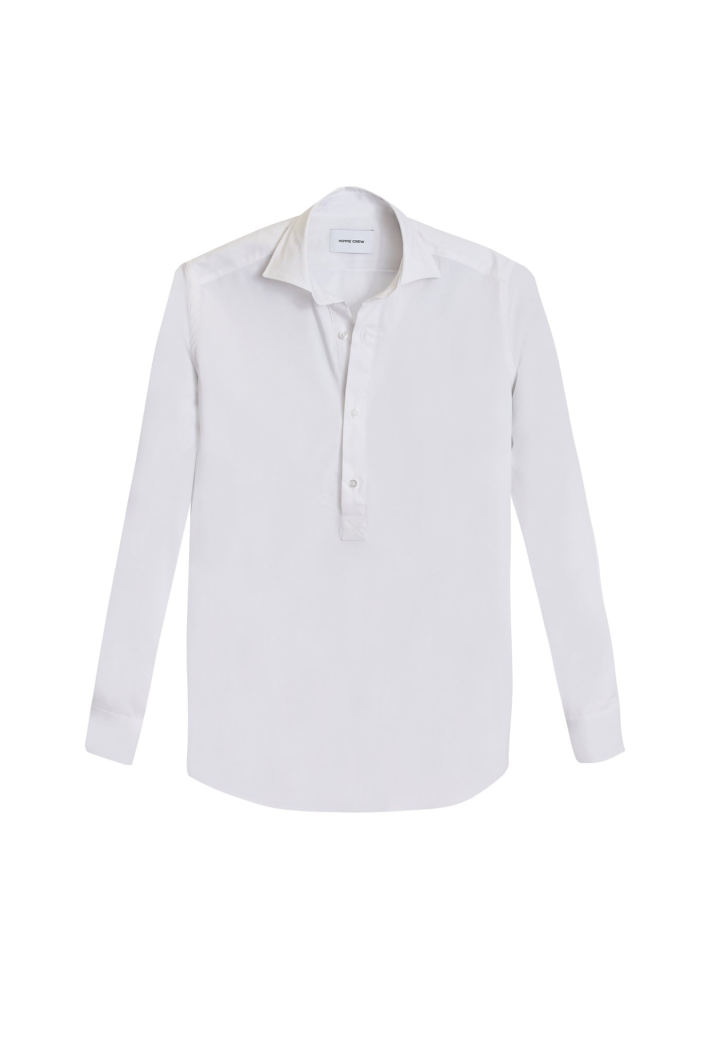 Camisa polera elástica blanca
