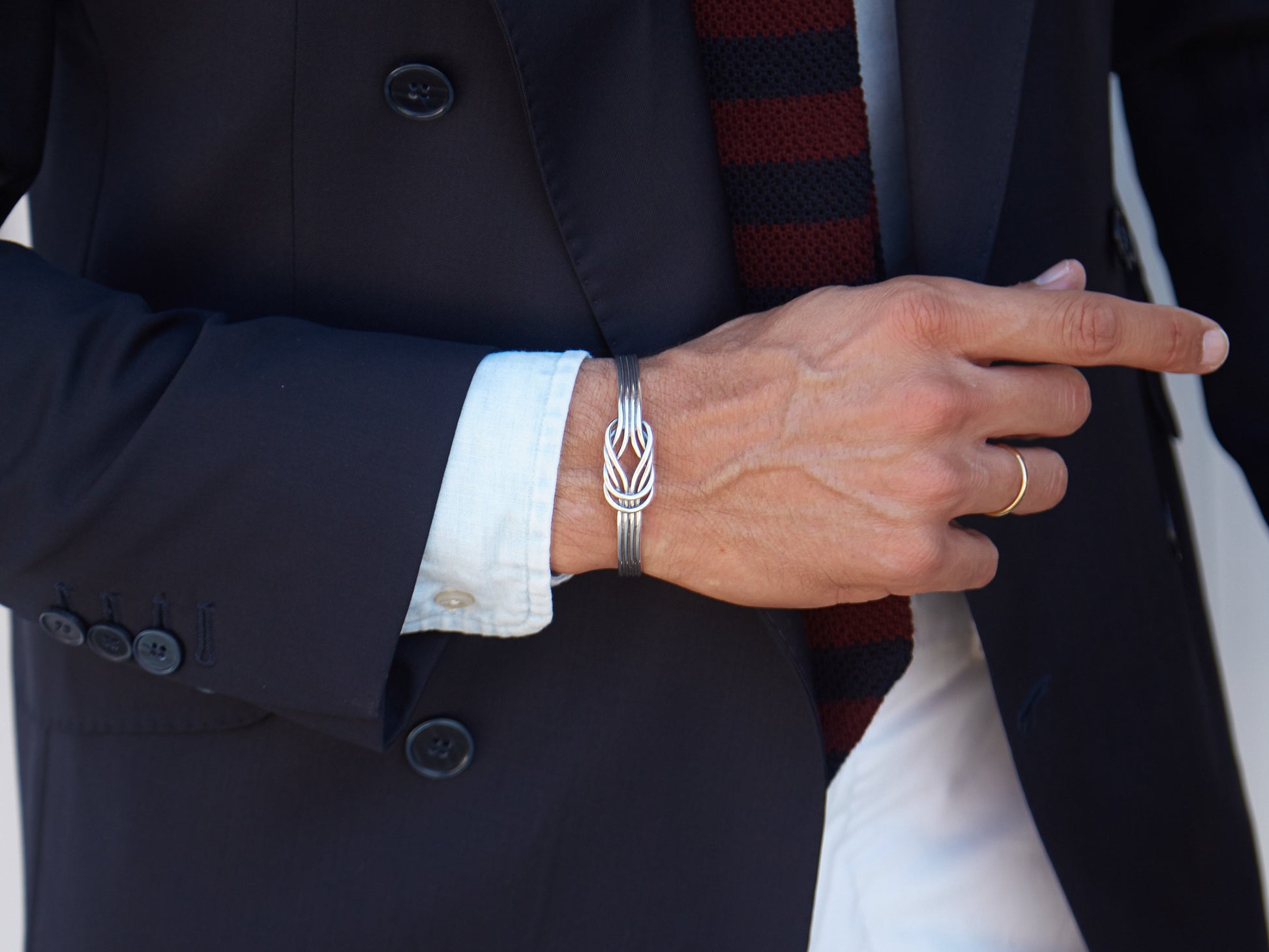 Pulsera plata fantasía Hippie Crew