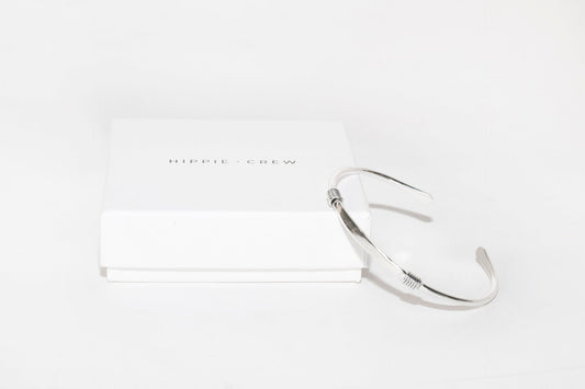 Pulsera plata étnica personalizable Hippie Crew